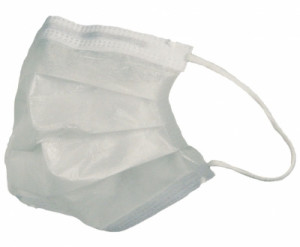 9040 Alpha Protech® Critical Cover® MVT Highly Breathable White Ear Loop Face Masks